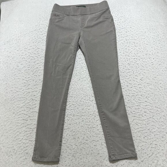 Lauren Ralph Lauren Denim - Lauren Ralph Lauren Women's 4 Jegging Gray Modern Legging Pull On Jeans